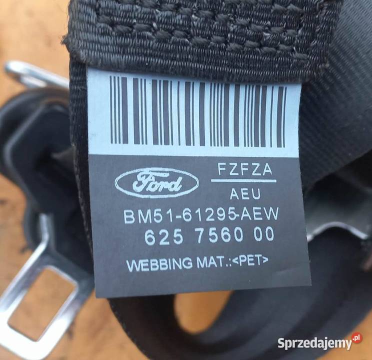 FORD FOCUS MK3 PAS BEZPIECZEŃSTWA BM5161295AEW mazowieckie Radom