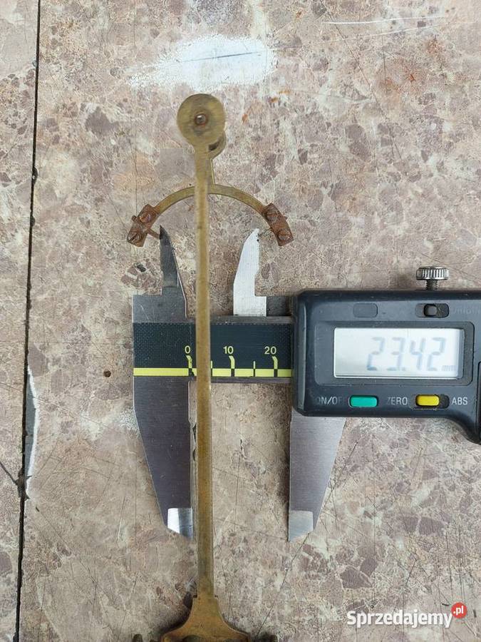 9 Wychwyt oś wychwytu mechanizmu starego zegara Antyki Tczew
