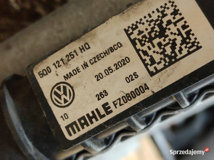 Chłodnica Wody Klimatyzacji Audi Vw Seat Skoda wielkopolskie Pleszew