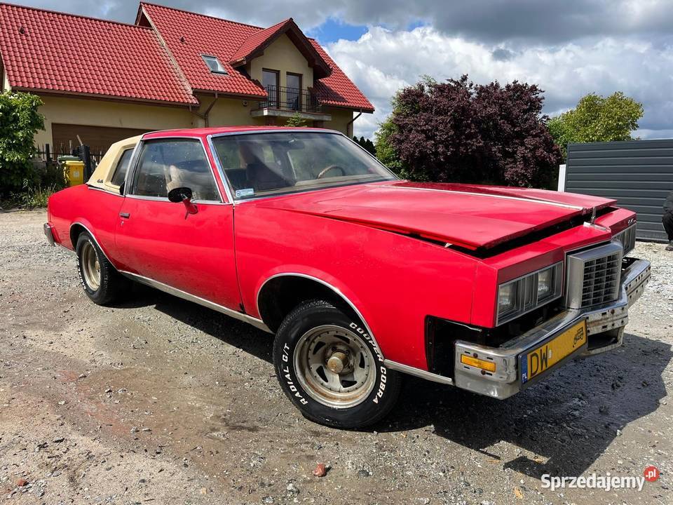 Pontiac Grand Prix 1979 zabytek do remontu Wrocław