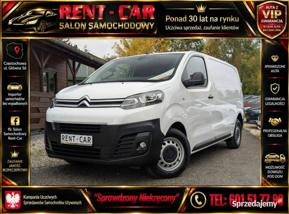 Citroen Jumpy 20D122 Ciężarowy3Osoby Częstochowa