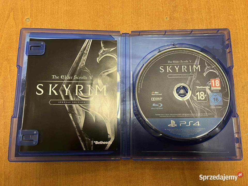 The Elder Scroll V Skyrim Special Edition Sony napisy Gry na konsole Elbląg