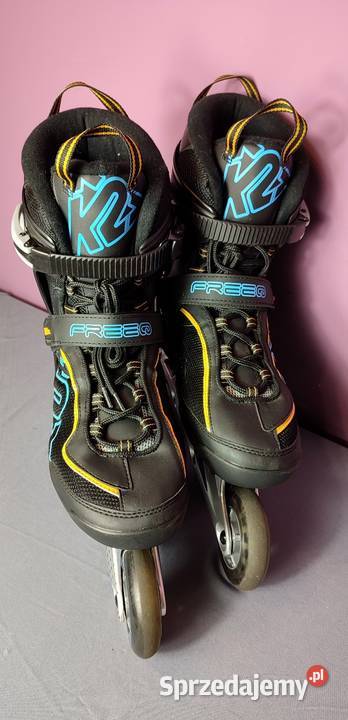 Rolki K2 FreeQ FIT 84 mm męskie rozmiar 445 R40 Jasień