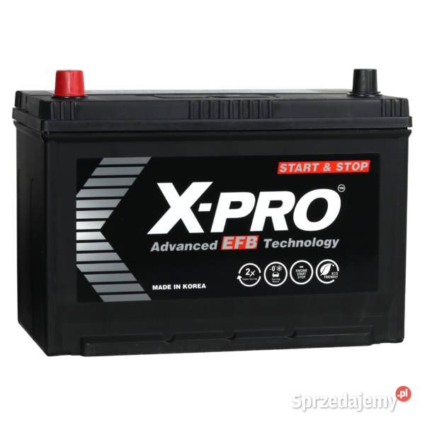 Akumulator XPRO EFB 80Ah 800A EN Japan Lewy Plus osobowe Układ elektryczny Gdańsk