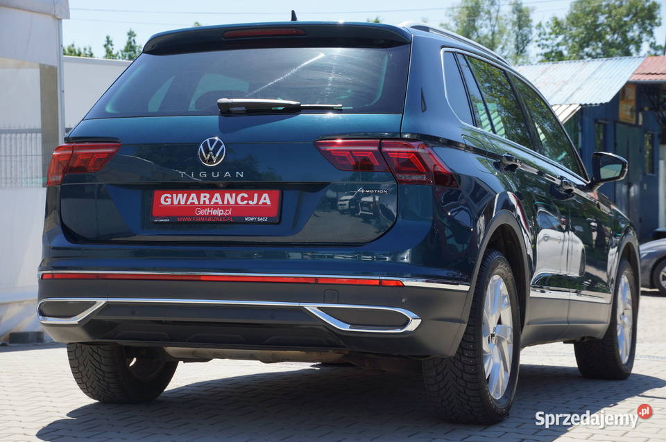 Volkswagen Tiguan 20 Benzyna 190 4x4 Lift Navi Tiguan Nowy Sącz