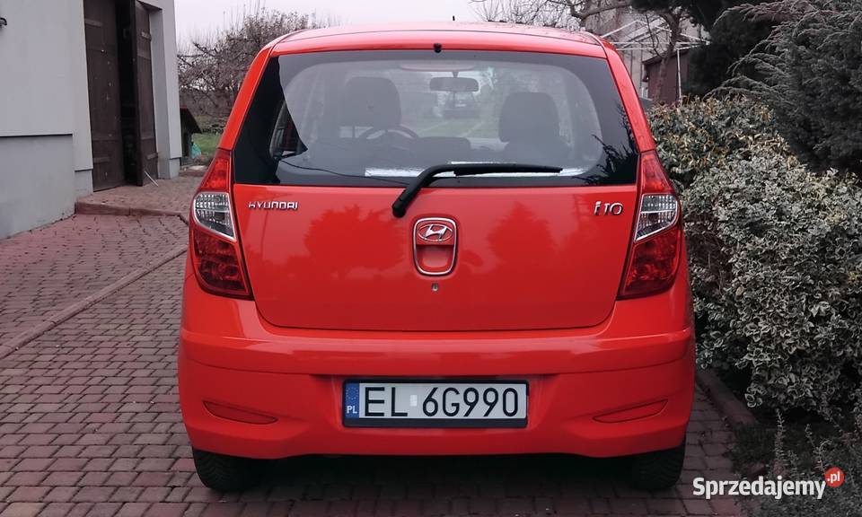 Hyundai i10 PA 2013 ostatni rocznik łódzkie Pęczniew