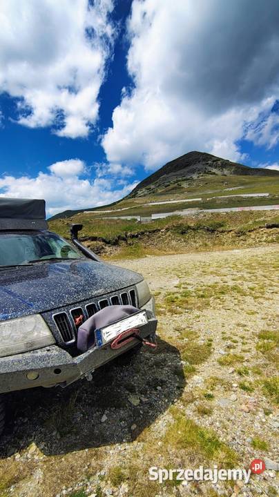 Jeep Grand Cherokee wj wg 2002 47 V8 granatowy Białystok