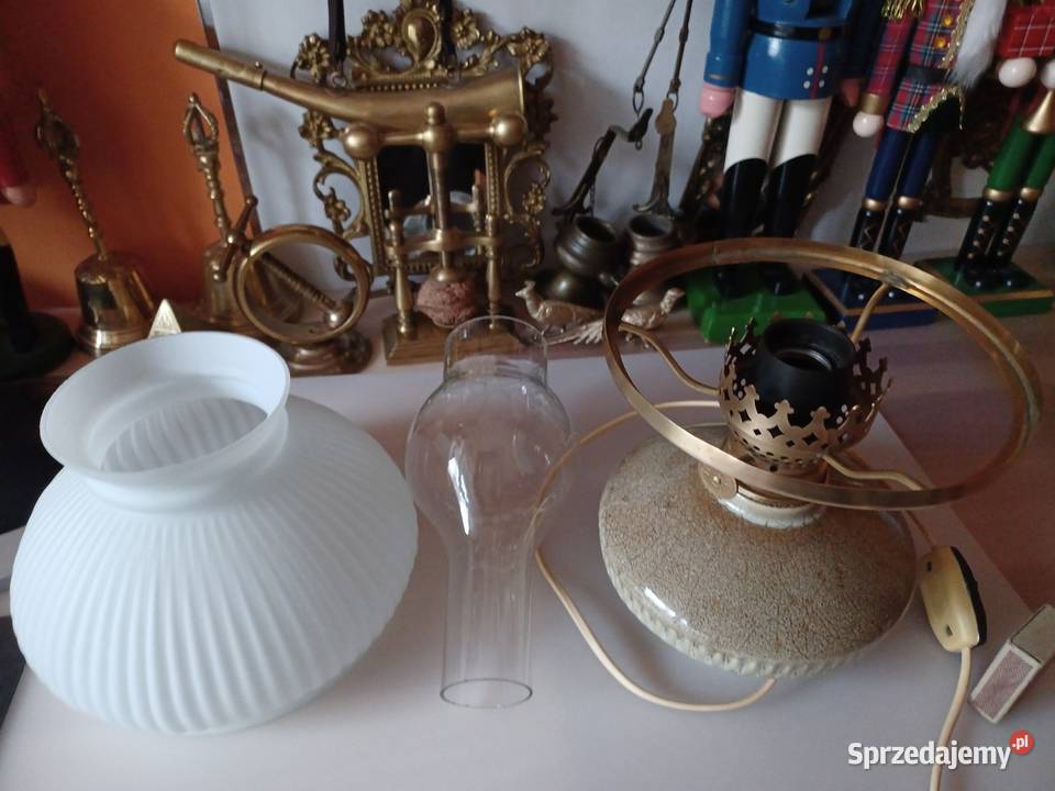 Lampa stołowa PRL Wałbrzych wielkopolskie Poznań