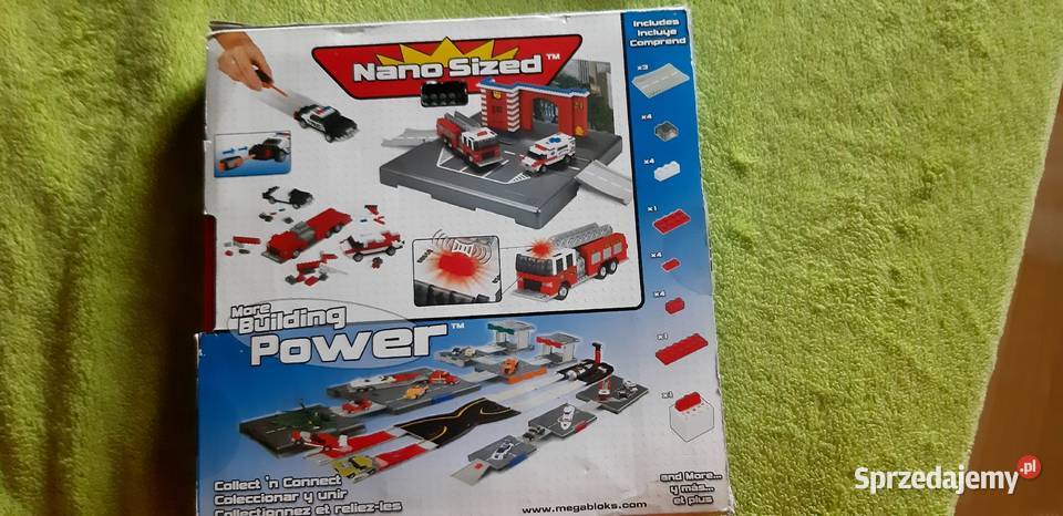 klocki mega bloks nano 5981 5905 5906 pogotowie Klocki Katowice