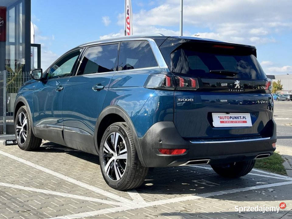 Peugeot 5008 2022r 7os Blis CarPlay LED FV23 wielkopolskie Poznań sprzedam