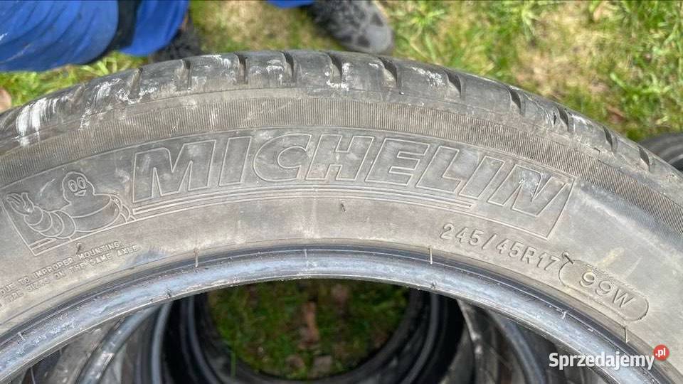 4x 24545r17 Michelin Primacy Krasna