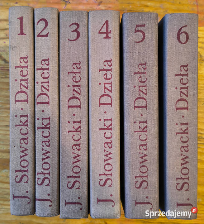 Dzieła wybrane 6 tomów Juliusz Słowacki Sosnowiec
