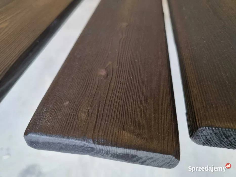 DESKA OPALANA SHOU SUGI BAN MODRZEW SYBERYJSKI Budownictwo i akcesoria