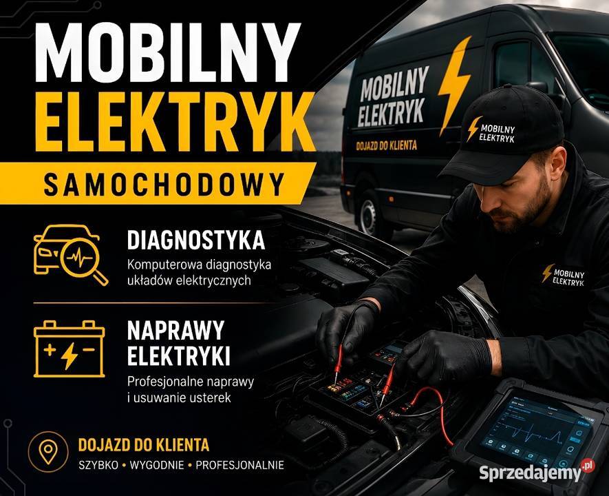 Mobilny Elektryk Samochodowy Diagnostyka mazowieckie Pułtusk naprawa