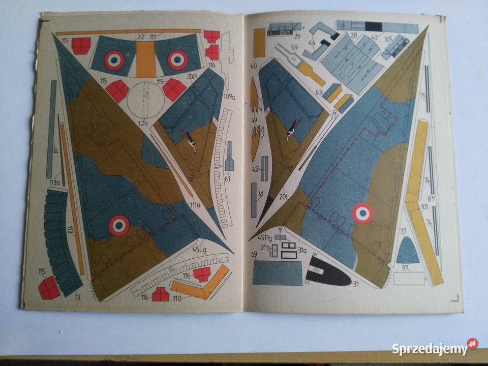 Mały Modelarz 891990 Samolot Mirage 2000 Dąbrowa Górnicza