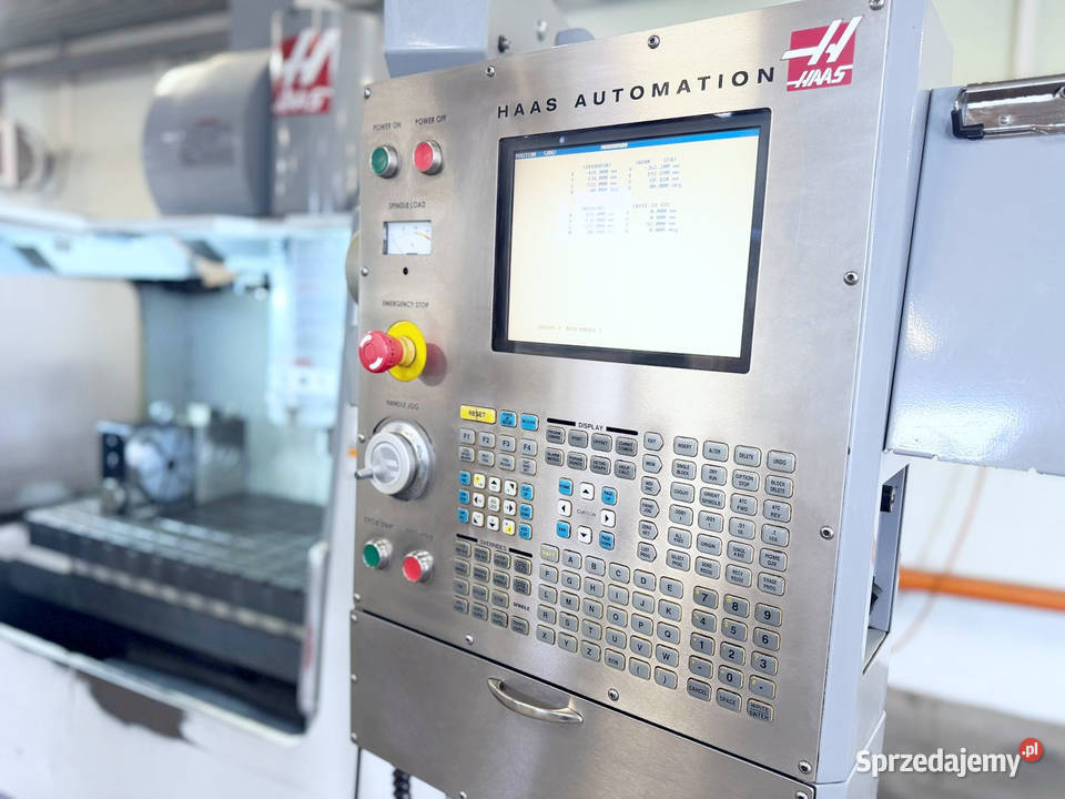Frezarka CNC HAAS VM3HE 4 oś sondy RENISHAW Produkcja Biznes i Przemysł lubuskie