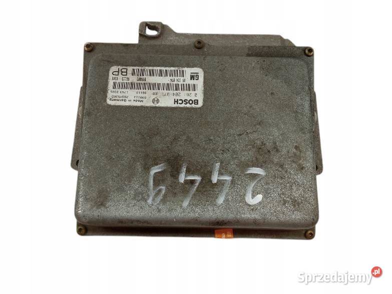 STEROWNIK SILNIKA 0261204971 09134874 Opel Rok produkcji 1999 Układ paliwowy