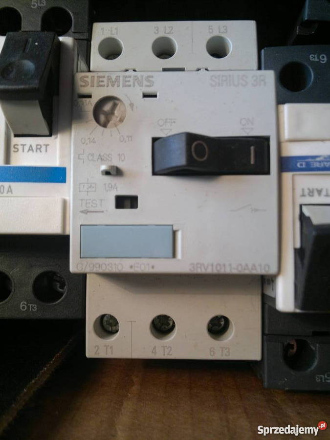 Wyłącznik silnikowy Siemens 3RV1011 Dąbrowa Górnicza