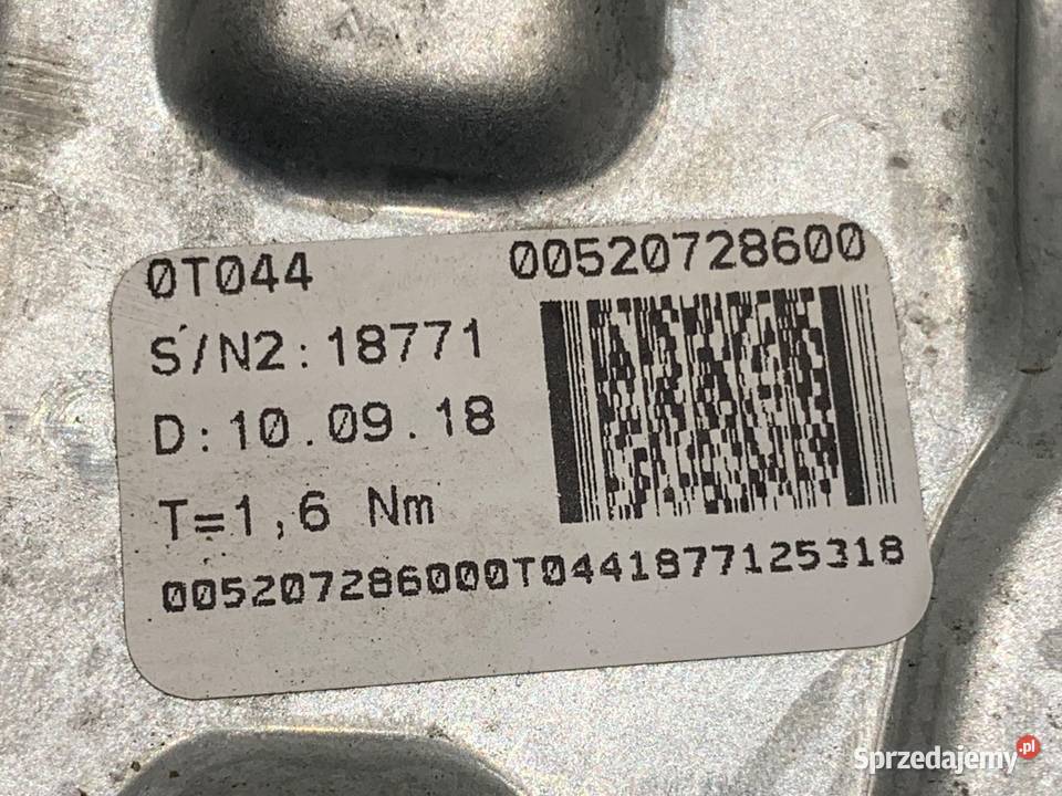 PODNOŚNIK SZYBY LEWY TYŁ FIAT TIPO 00520728600 Mechanizmy opuszczania szyb