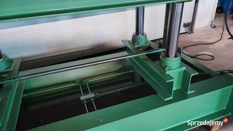 Prasa półkowa hydrauliczna do fornirowania Joos Sucha Beskidzka