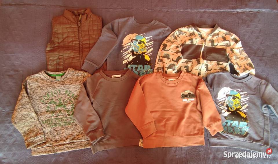 Ubrania dziecięce w rozmiarze 116 Skwierzyna