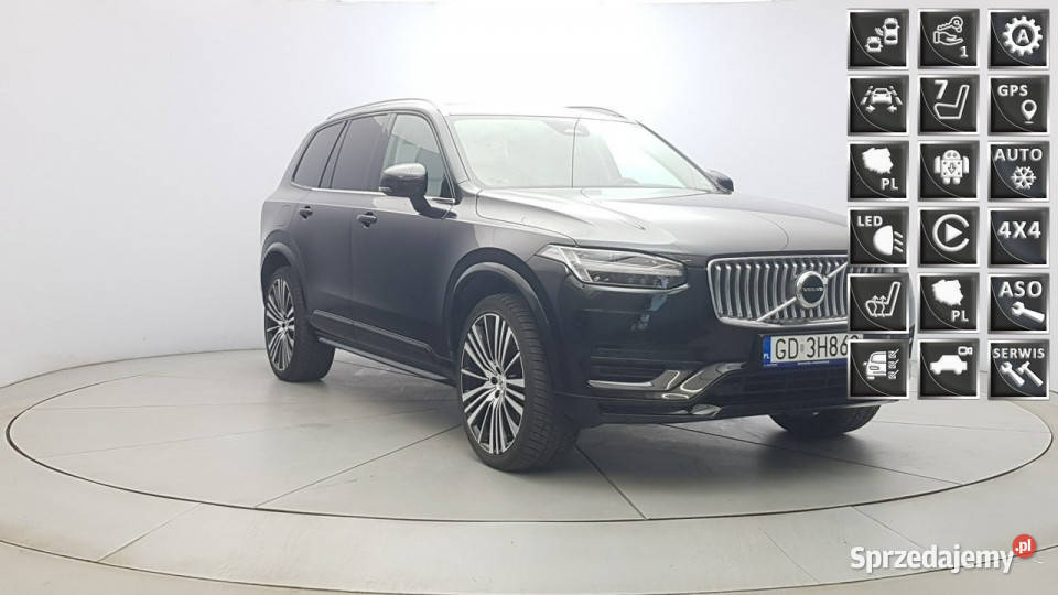 Volvo XC 90 B5 D AWD Plus Bright 7os Z Polskiego Warszawa