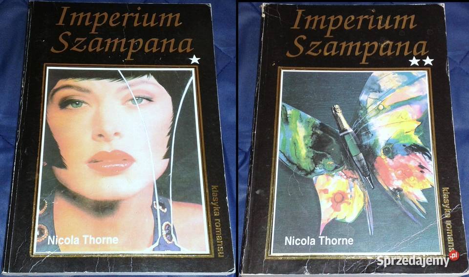 Imperium Szampana Tom 12 Nicola Thorne Rok wydania 1992 Chełm sprzedam
