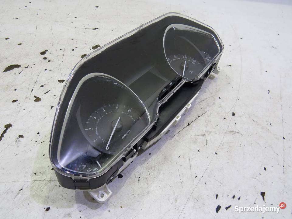 LICZNIK ZEGARY PEUGEOT 2008 9678509080 Liczniki i zegary