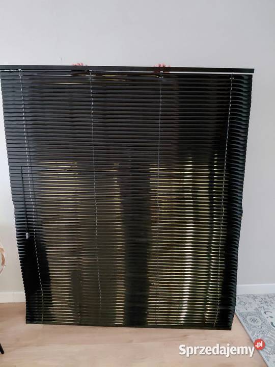 Żaluzje aluminiowe czarne czarny Katowice sprzedam
