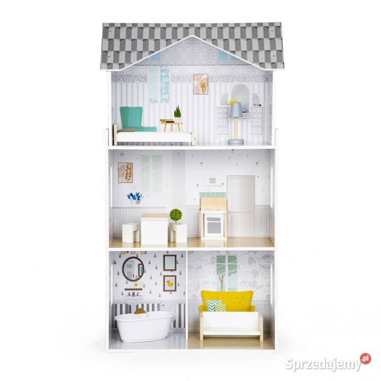 Domek lalek z meblami Rezydencja Grace Ecotoys Lalki i akcesoria Bielsk Podlaski