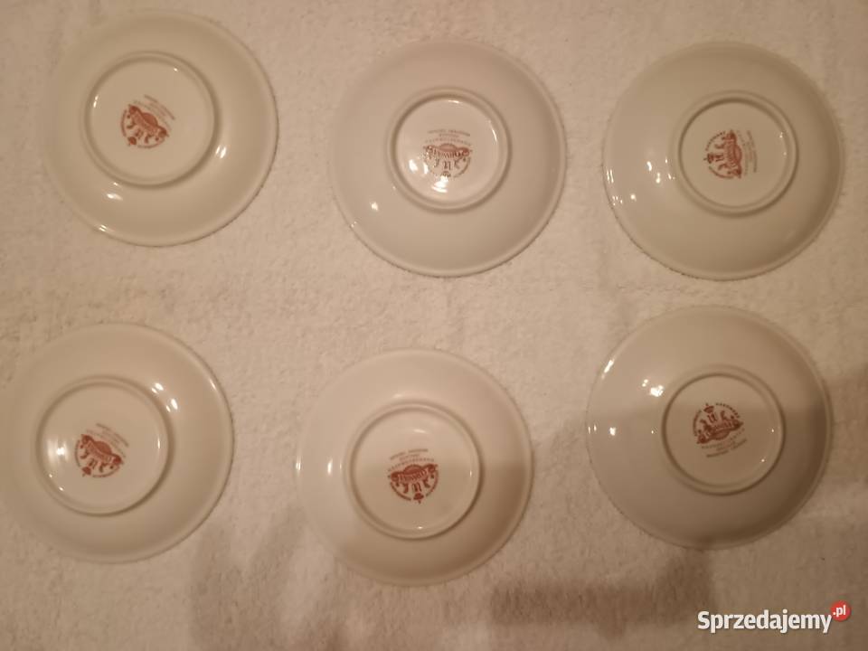 Talerzyki porcelanowe Cerranova Talerze i talerzyki Skrzydlewo sprzedam
