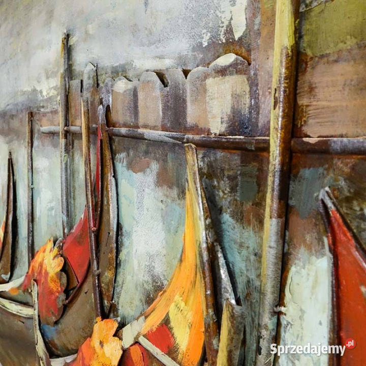 Obraz metalowy 3D LOFT PRZYSTAŃ 160x60 Chmielnik sprzedam