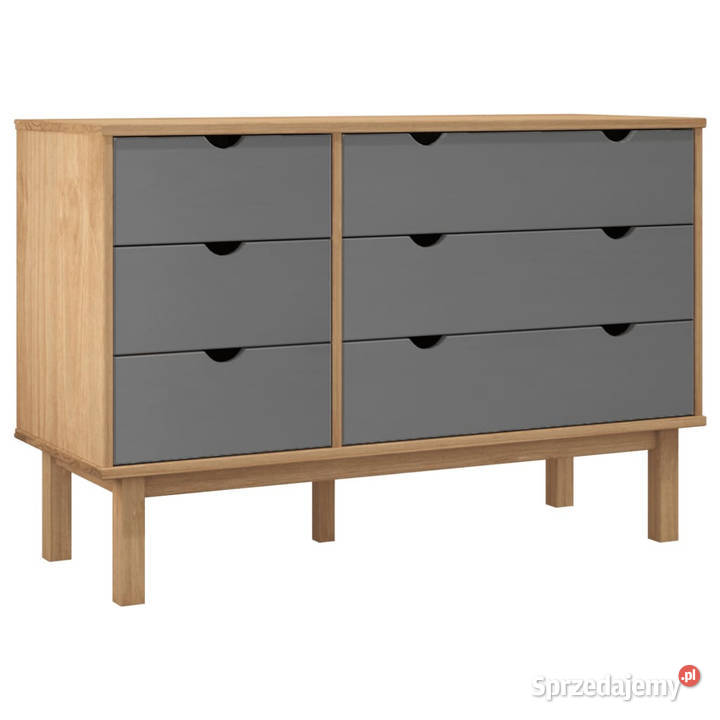 Szafka z szufladami OTTA brązowoszara 111x43x735 sprzedam