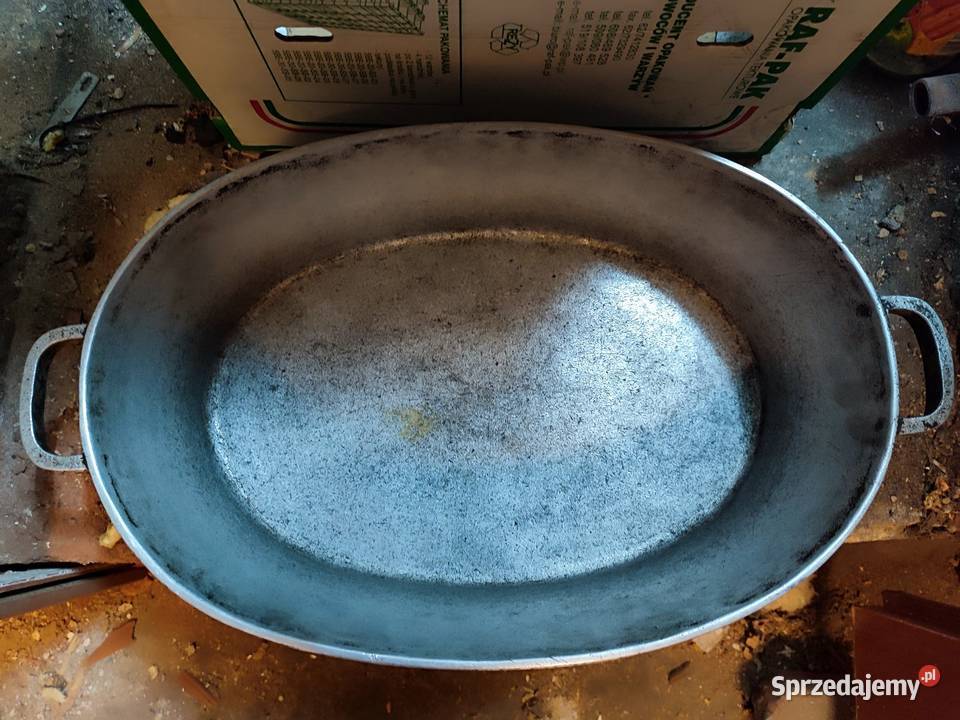 Brytwana aluminiowa duża stara Złotoryja