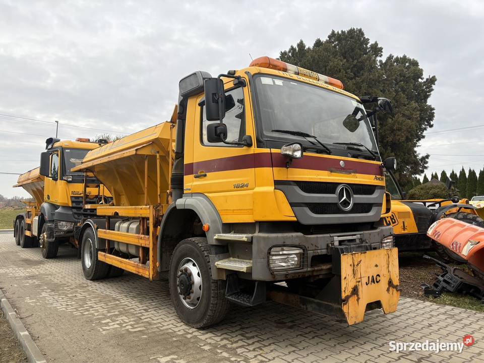 Mercedes Axor 2011 4x4 euro5 manual piaskarka