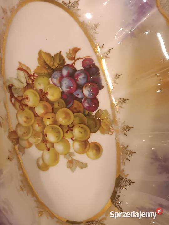Piękna patera porcelana Silesia
