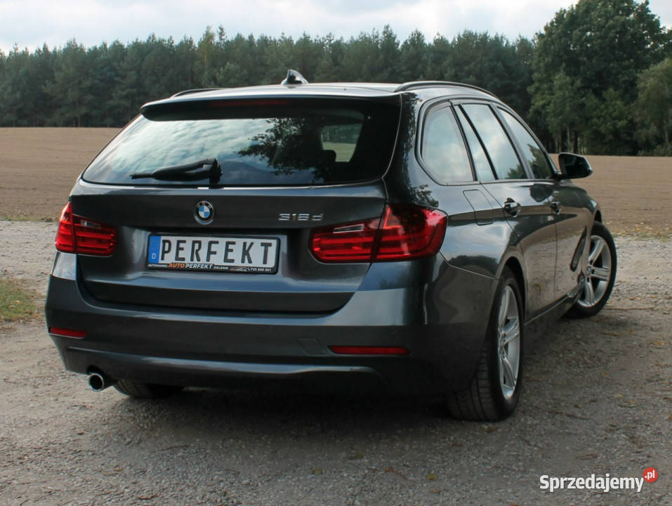 BMW 318 F30 F31 20 D 143 BiXenon NAVI Grzane nieuszkodzony pomorskie Zielenin