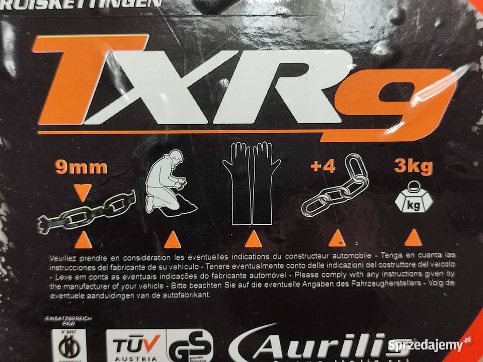 ŁAŃCUCHY ŚNIEGOWE 1 PARA AURILIS TXR90 949090 14