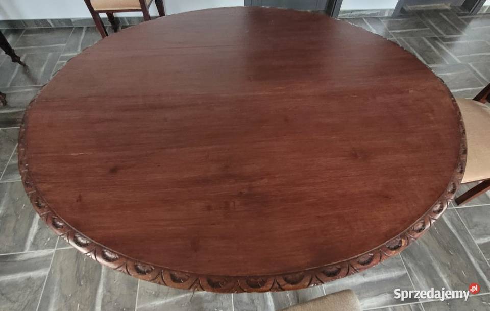 STÓŁ i 4 KRZESŁA Nysa