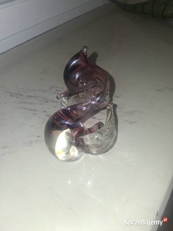 Sprzedam szklana figurka łabędzia w Szklana Zambrów