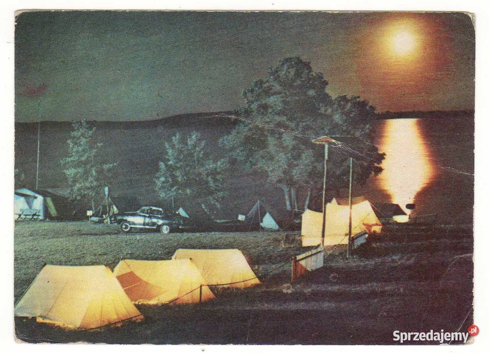 POJEZIERZE MAZURSKIE CAMPING JEZIORO ŚWIĘCAJTY