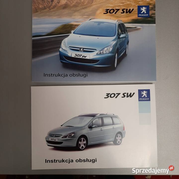 INSTRUKCJA OBSŁUGI PEUGEOT 307 SW warmińsko-mazurskie Piecki