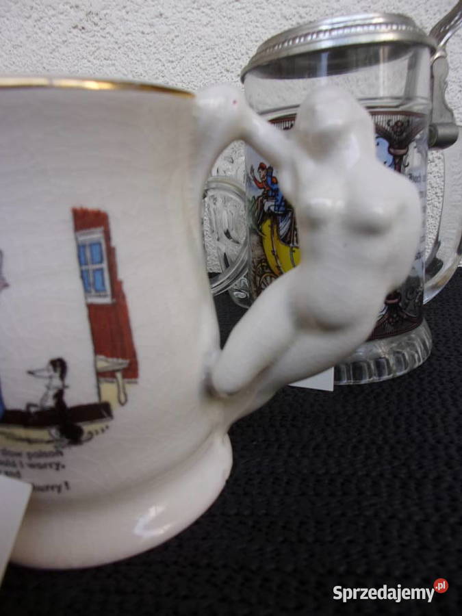 5 Kolekcionerskie różnych kufle do piwa cynowe Warszawa