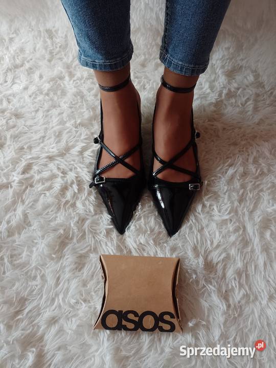 40 ASOS Design Zmysłowe czółenka z odkrytą piętą Kraków sprzedam