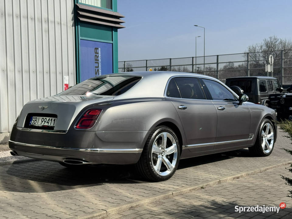 Bentley Mulsanne Speed 675 V8 Nowy Jedyny w immobilizer małopolskie
