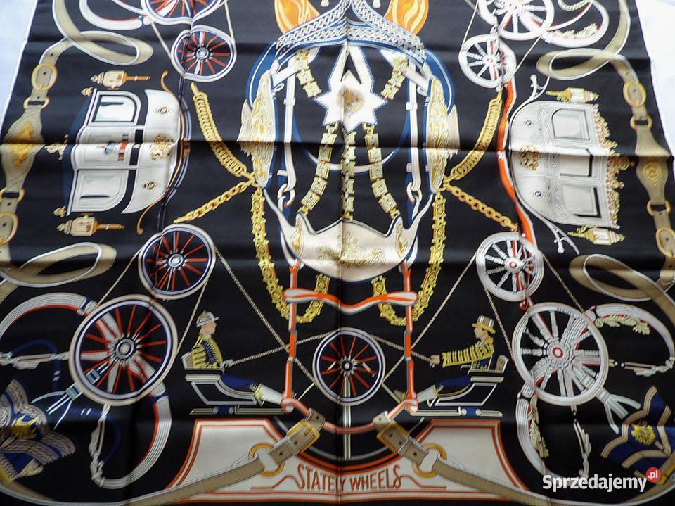 Hermes Paris apaszka twill silk