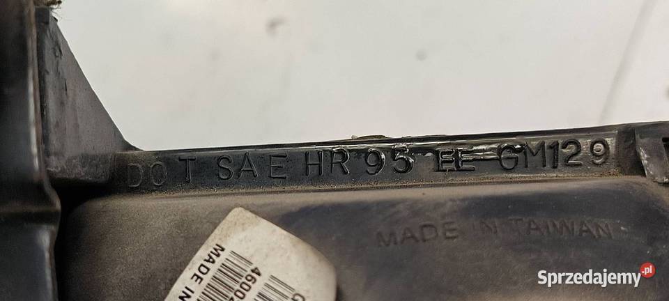 LAMPA PRAWA PRZÓD GMC SAVANA osobowe kujawsko-pomorskie Lipno