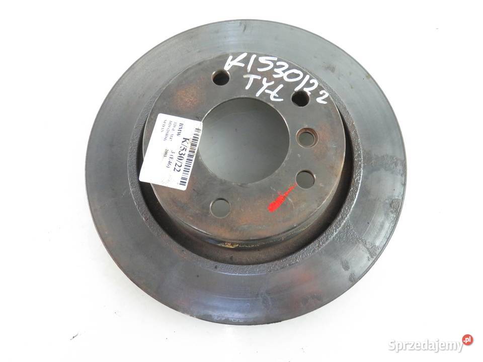 TARCZA HAMULCOWA TYŁ BMW 3 E46 20 D