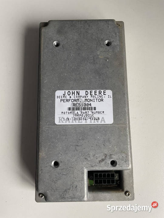 John Deere Performance Monitor terminal RE51304 Jastrzębniki