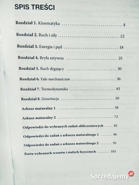 Zrozumieć fizykę 1 i 2 Nowa Era ćwiczenia mazowieckie Warszawa